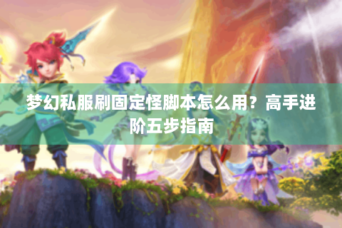 梦幻私服刷固定怪脚本怎么用？高手进阶五步指南