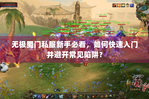 无极蜀门私服新手必看，如何快速入门并避开常见陷阱？
