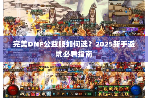 完美DNF公益服如何选？2025新手避坑必看指南