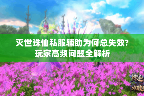 灭世诛仙私服辅助为何总失效?玩家高频问题全解析