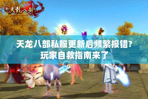 天龙八部私服更新后频繁报错?玩家自救指南来了