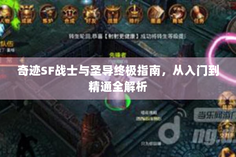 奇迹SF战士与圣导终极指南，从入门到精通全解析