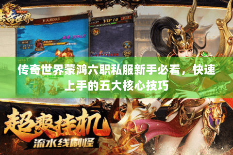 传奇世界蒙鸿六职私服新手必看，快速上手的五大核心技巧