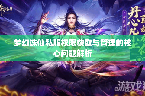 梦幻诛仙私服权限获取与管理的核心问题解析