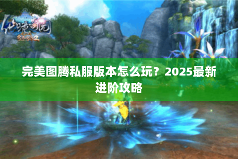 完美图腾私服版本怎么玩？2025最新进阶攻略