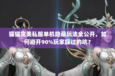 猫猫完美私服单机隐藏玩法全公开，如何避开90%玩家踩过的坑？