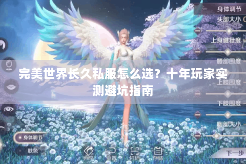 完美世界长久私服怎么选？十年玩家实测避坑指南