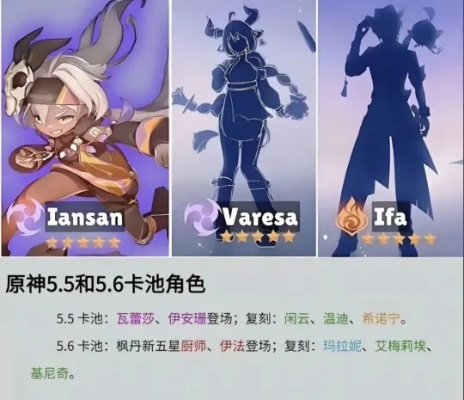 原神5.6-7卡池揭秘！冰系新角色速看必看攻略