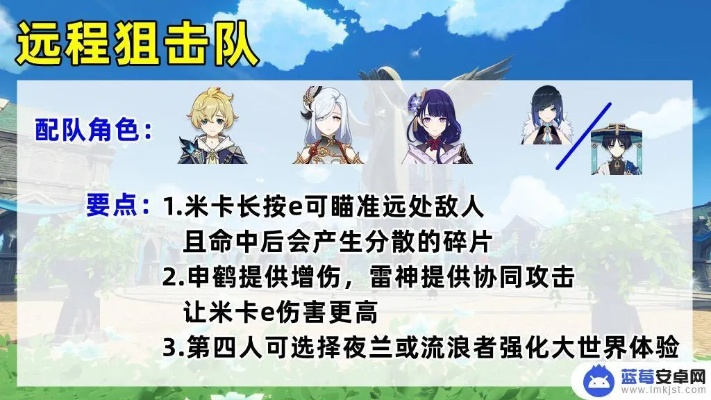 原神米卡散珐米行攻略:配队技巧全解析