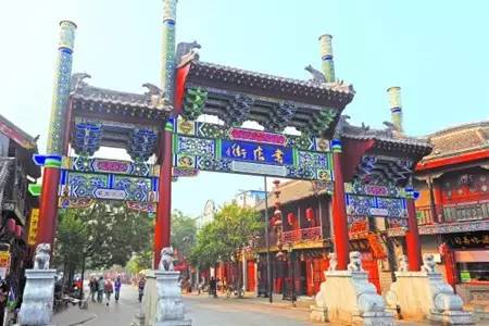 开封城南门大街猫戏位置查询