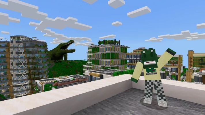 《尘封12年！乐高联动Minecraft新作品强势回归》